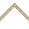 3/4" Silver Wave Pattern Picture Frame Molding,