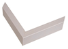 3/4" Whitewash Picture Frame Moulding