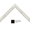 3/4" x 1 5/16" Silver Flat Top with Decorative Scratching