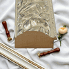 3 5/8" Silver Italian Wood Frame Molding