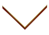 3/8" Fillet Gold Picture Frame Moulding