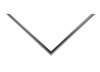 3/8" Gunmetal Fillet Picture Frame Moulding, Squire Fillet