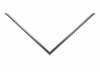 3/8" Silver Fillet Picture Frame Moulding, Frame molding