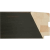 3" Black Wedge Picture Frame Moulding, Frame Molding. M9329066 B/W II