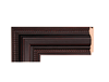 3" Contemporary Black Picture Frame Moulding ,Frame Molding. MO79978b B/W II