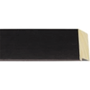 3" Espresso Flat Cruz Picture Frame Moulding, Frame Molding. MH6525 Modern II