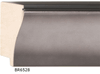 3" Silver Wood Picture Frame Moulding, Frame molding. MBR6528 GIII