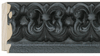 4 1/2" Black Wood Picture Frame Moulding,Frame Molding. MH8212 B/W I