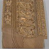 4" Antique Gold Italian Wood Frame Molding