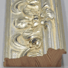 4" Silver Italian Wood Frame Molding