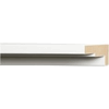 5/8" High Gloss White SOHO Float Picture Frame Moulding. Frame Molding.MUW3521 Floater 