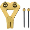 50lb Brass Plated Hangers 100 Per Bag