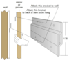 57" Hangm products Z Hanger mirror hanging, how to hang