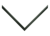 7/16" Fillet Matt Black Picture Frame Moulding, Frame Molding