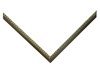 7/16" Fillet Silver Bead Picture Frame Moulding