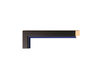 7/8" Black /Dark Blue Picture Frame Moulding,Frame Molding. MO80947 B/W I