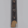7/8" Black W/Dk Brown Bamboo