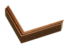 7/8" Dark Copper Picture Frame Moulding, Frame molding. MST42502 Gold VI
