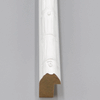 7/8" White Lacquer Bamboo