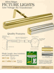 7" Hologen Picture Light Chrome and Gold