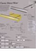 8" to 36" Direct Wire Picture Lights 
