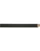 9/16" Black Wood Picture Frame Moulding