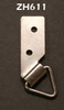 Angled Ring Black Picture Frame Hanger Medium