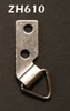 Angled Ring Black Picture Frame Hanger Small