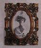 Antique picture frame walnut