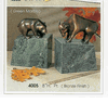 Bull & Bear Bronze Marble Bookends