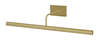 Direct Wire Slim-Line 24" Satin Brass Picture Light