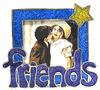 Friends  Pewter frame