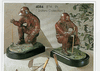 Golfer Gallery Bookend