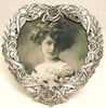 Heart Frame Pewter