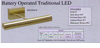 House of Troy BTLED14 Battery Operated Classic Led 14" 