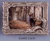 Metal Frame, Pewter Picture  Frame, Dolphin 3" x 5"
