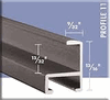Metal Moulding by lenght profile 11