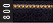 Metal Moulding by lenght profile 97-800 Beaded Florentine Black/GH