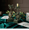 Monkey Bronze Bookends