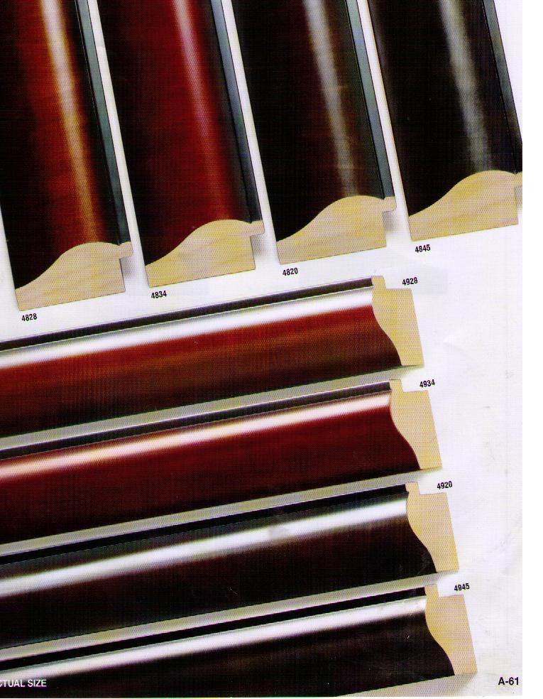 Natural Wood Picture Frame Moulding, Frame Molding. Nat4800 Veneer I