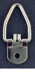 Nickel Plated Large 1 Hole Strap Hanger