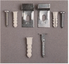 One Set Picture Frame Security Hanger for Metal Frame