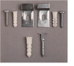 One Set Picture Frame Security Hanger for Metal Frame