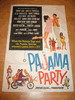 Pajama Party Vintage Original Movie Poster