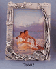 Pewter Picture  Frame Fishing, 3" x 5"
