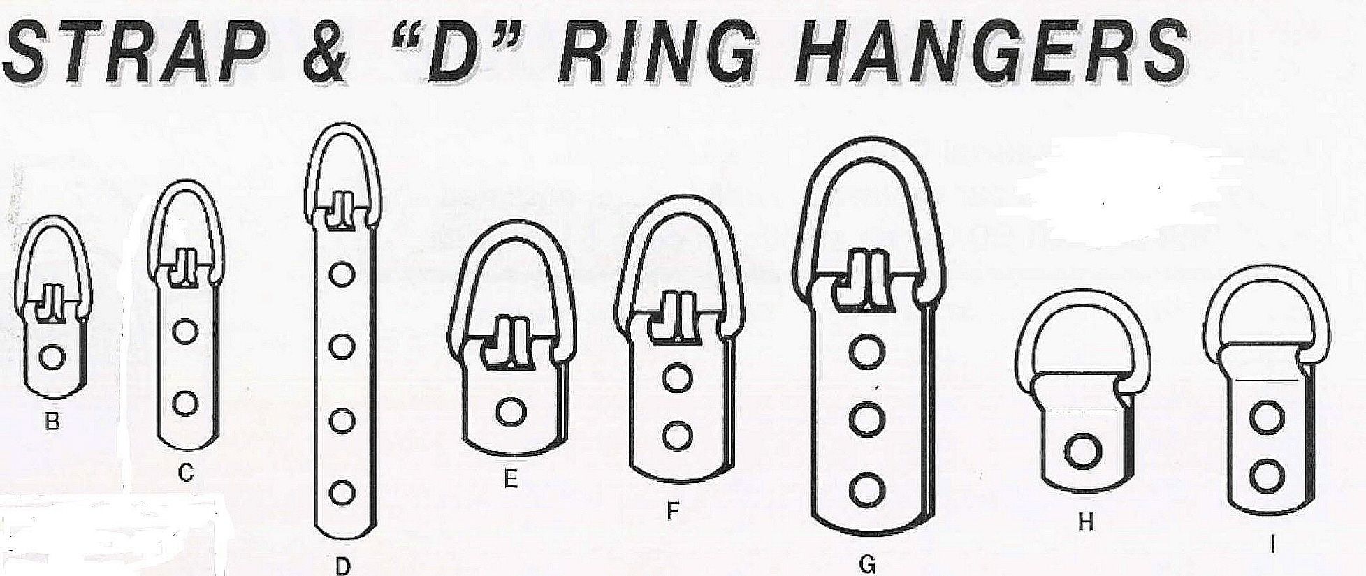 Picture Frame Strap Hangers,Picture & Mirror Hanger ,All Sizes