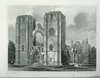 THE WEST FRONT OF ELGIN CATHEDRAL
