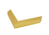 W: 1 3/16, H: 7/8 Gold picture frame moulding