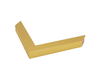 W: 1, H: 3/4 Gold picture frame moulding 