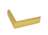 W: 3/4, H: 1 1/8 Gold picture frame moulding